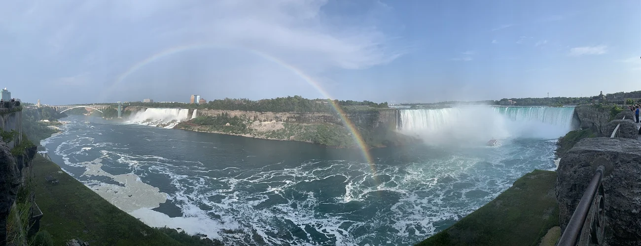 The Niagara day from Forest Hill