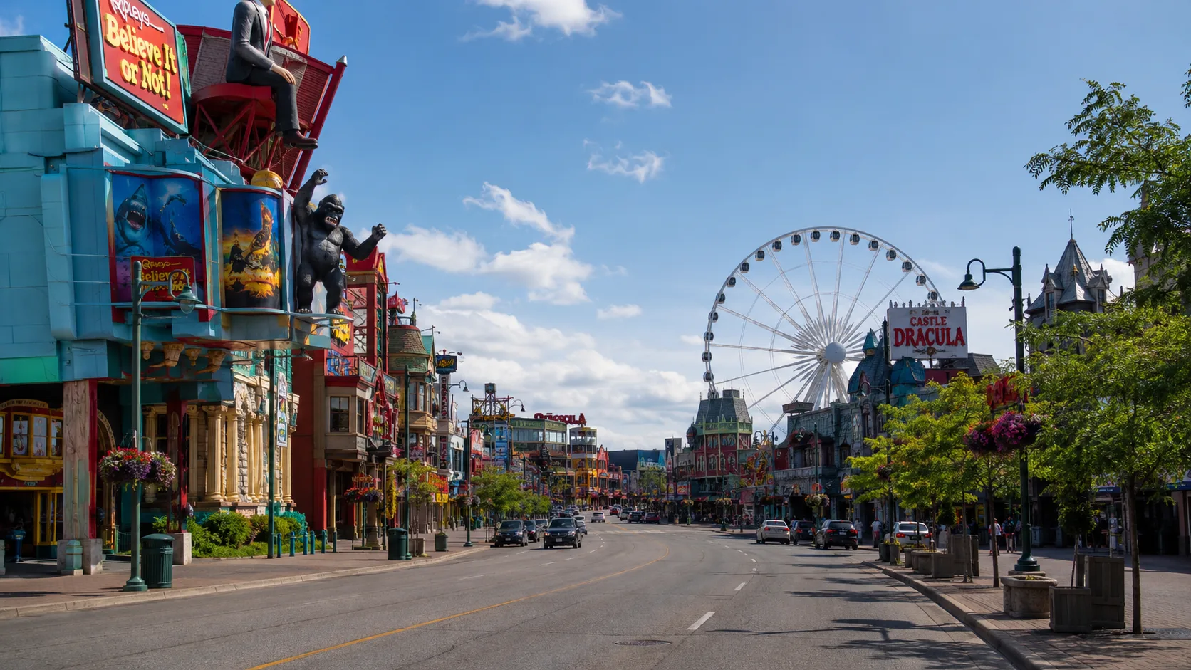 Lunch & Clifton Hill